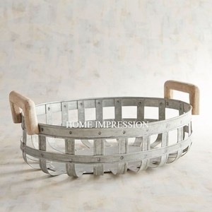 Bol de service de table galvanisé de la plus grande qualité Nouveau design japonais attrayant pour la décoration de table Plats et assiettes - Product Image 4