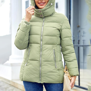 Veste d'hiver légère avec logo personnalisé impression broderie chaud extérieur isolé manteau OEM usine fournisseur fabricant - Product Image 4