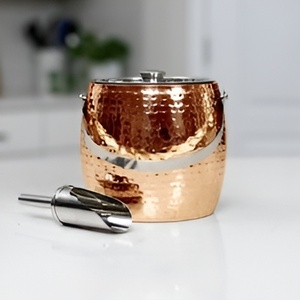 Elegant Modern Handmade Ice <b>Buckets</b> New Look Metal Ice <b>Bucket</b> for Chiller Wine Bottles and Cold <b>Drinks</b> - Product Image 5
