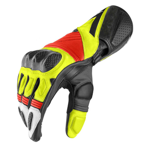 Guantes de Motociclismo de Último Diseño, Transpirables, Cómodos, Antideslizantes, de Cuero para Invierno, con Agarre para las Manos, para Hombre - Product Image 5