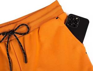 Chándal personalizable con capucha de algodón 100% para hombre, ropa informal de invierno de Color sólido, estampado de peso pesado de alta calidad, novedad - Product Image 2