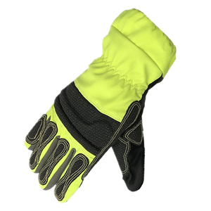 Vente en gros de gants de sécurité à doigts complets haute visibilité gants confortables résistants aux chocs réfléchissants haute visibilité - Product Image 6