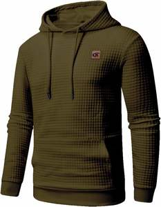 2025 hommes décontracté mode Joker Sublimation pull à capuche meilleure qualité drôle surdimensionné respirant conception solide motif OEM - Product Image 2