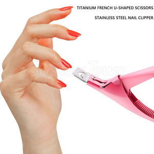 Cortador de uñas acrílico con cuchilla fuerte y logotipo personalizado Ideal para artistas y estilistas de uñas Cortaúñas acrílico ergonómico - Product Image 6