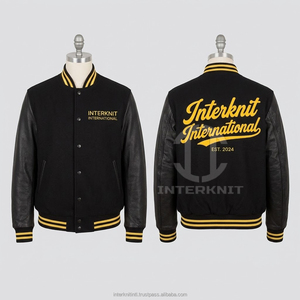 Chaqueta Varsity Personalizada para Hombre, Chaqueta Letterman Bordada con Mezcla de Lana, Chaqueta Varsity Masculina, Chaqueta Universitaria de Moda Urbana - Product Image 2