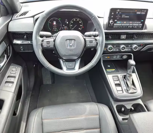 LISTO PARA ENVIAR, CR-V Híbrido 2024 Azul, SUV Automático con Tracción en las Cuatro Ruedas, Usado, Llantas de Aleación Oscuras R17 - Product Image 3