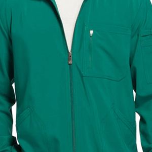 Nouvelle veste d'uniforme médical personnalisée anti-rides pour infirmière, extensible, de haute qualité, avec détection d'aiguilles dynamique pour hommes - Product Image 3