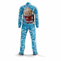Ensemble de survêtement OEM Labubu hiver en coton épais 100 % personnalisable – Vêtements tendance pour cosplay – Fournisseur en gros