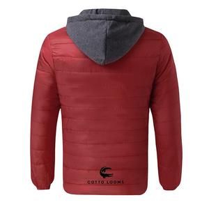 Venta caliente Premium puffer chaqueta de moda con capucha cálido personalizado para hombre ligero OEM ODM moda 2025 elegante abrigo de invierno - Product Image 4