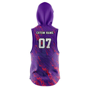 Conjunto Deportivo Transpirable de Secado Rápido y Alta Flexibilidad, Uniforme de Compresión 7v7 con Capucha Diseñado para Rendimiento al Aire Libre, 100% Poliéster - Product Image 4