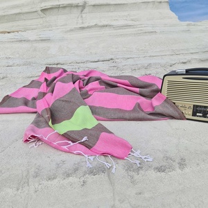 Wholesale Custom <b>Bath</b> <b>Towel</b> Sets High Quality <b>Large</b> Luxury Turkish Cotton Sand Free Beach <b>Towel</b> Personalized Logo Embroidery - Product Image 3