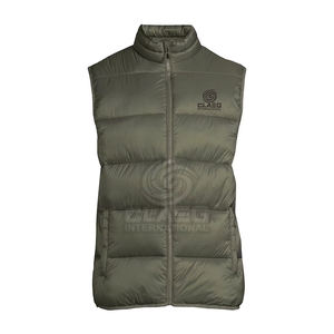 Gilet sans manches personnalisé pour homme, en toile, respirant, séchage rapide, fabriqué en usine, nouvelle collection - Product Image 1