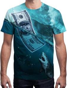 เสื้อยืดผ้าฝ้ายแบบยูนิเซ็กซ์สำหรับผู้ชายและผู้หญิงเสื้อยืดถักลายกราฟิกใส่สบายสำหรับสวมใส่สบายๆใส่ได้ทุกวันและผ่อนคลาย - Product Image 2