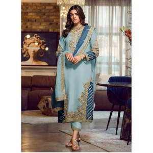 ชุดเดรสแบบชนเผ่าจาก Salwar Kameez สำหรับผู้หญิงชุดเดรสแบบชนเผ่า - Product Image 1