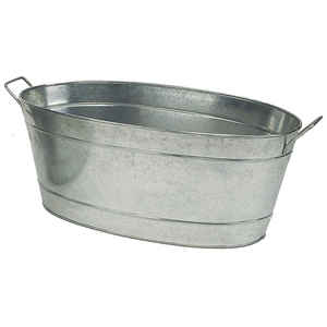 Jardinières en métal côtelé vintage, pots à fleurs décoratifs galvanisés pour plantes d'intérieur et d'extérieur, seaux ronds gris pour plantes succulentes en vrac - Product Image 4