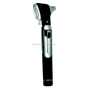 Best-Selling Portable Reusable Black LED Fiberoptic Mini <b>Otoscope</b> Stainless Steel CE ISO Approved ENT Diagnostic Tool OEM - Product Image 1
