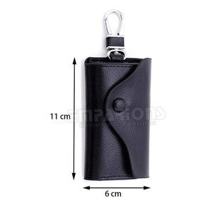 Llaveros de correa de cuero genuino, llavero de cuero genuino desmontable con logotipo personalizado Vintage - Product Image 2