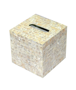 Caja de pañuelos con incrustaciones de madreperla de lujo para el hogar, Hotel o restaurante, accesorio de decoración de mesa, incrustaciones de fregona - Product Image 4