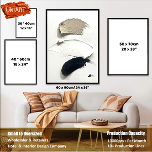 Peinture à l'huile sur toile abstraite peinte à la main de qualité muséale, peinture à l'huile sur toile, œuvre d'<span class=keywords><strong>art</strong></span> artisanale texturée sur toile - Product Image 5