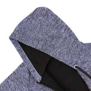 Sweat à capuche long zippé pour femmes, décontracté, coupe ample, avec poches - Product Image 4