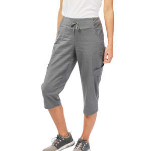 กางเกงออกกำลังกายผู้หญิง ผ้าสเตรช น้ำหนักเบา ทรงแคปรี สำหรับฝึกซ้อม กีฬา แอคทีฟ ผลิตตามสั่ง - Product Image 5