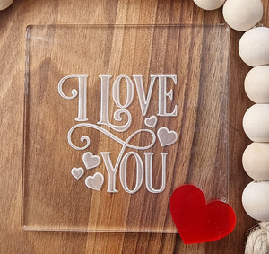 แสตมป์สลักลายนูนสำหรับตกแต่งเค้กด้วยการออกแบบสำหรับวันวาเลนไทน์ - Product Image 4