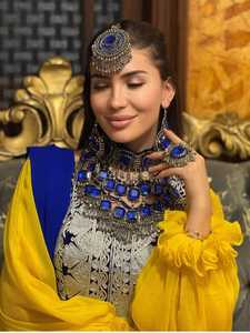 Robes afghanes sur mesure, tailles personnalisées, MOQ faible, robes afghanes kuchi, vêtements formels et de soirée, vêtements indiens et pakistanais respirants pour femmes - Product Image 6