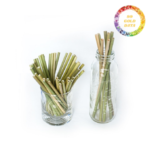 100% pailles à boire en gazon naturel du Vietnam | Écologique et réutilisable | parfait pour les cocktails et les boissons smoothies - Product Image 6