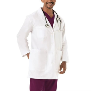 Nuevo Diseño de Uniforme de Hospital para Mujer, Blusa de Enfermería, Bata de Laboratorio Blanca para Médico, Productos de Laboratorio, Bata de Farmacia - Product Image 1