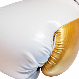 Guantes de boxeo profesionales de cuero genuino de alta calidad para competición de entrenamiento de boxeo guantes de boxeo de entrenamiento pesado - Product Image 3