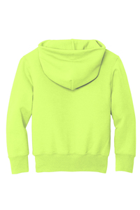 Sweat à capuche imprimé de logo personnalisé couleur néon en gros bon marché meilleur design pulls à capuche professionnels pour enfants - Product Image 6