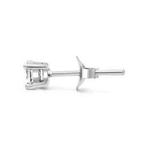 NOVAMART Fine Zarkan Cute 14K Gold Tops Trendy <b>Silver</b> <b>Stud</b> <b>Earrings</b> Flower-shaped Drop Zircon Diamond for Weddings Engagements W - Product Image 4