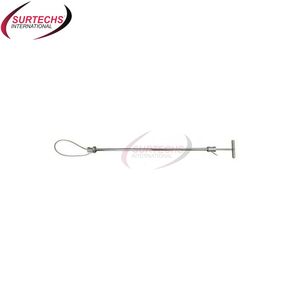 พรีเมี่ยมที่จับหมูเหล็กชุบโครเมี่ยมใช้งานง่ายต่อการถอดง่ายพื้นฐานของเครื่องมือผ่าตัดสำหรับการเกษตรและปศุสัตว์ - Product Image 6