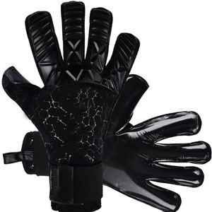 Goalkeeper Gloves Professional Non Slip 4mm Latex Football Goalie Gloves With <b>Finger</b> Protection - Product Image 3