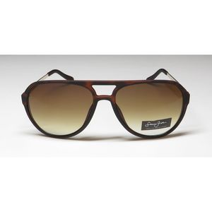 Occhiali da Sole Sean John SJSpl3479 Protezione UV 100% Lenti Sfumate Montatura Quadrata Leggera in Acetato Dorato Ultima Collezione Colore Arancione - Product Image 3