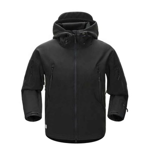 Gran oferta de chaquetas cortavientos Softshell para hombre, abrigo con capucha y forro polar, diseño especial hecho a medida para invierno y primavera - Product Image 5