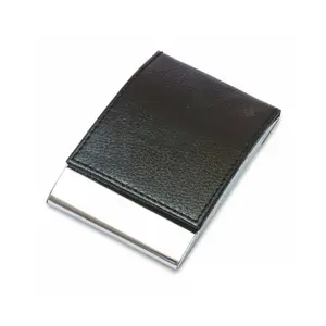Factory Supply Portable Leather Visiting Card Holder for Caring ID Cards for Worldwide Export from India