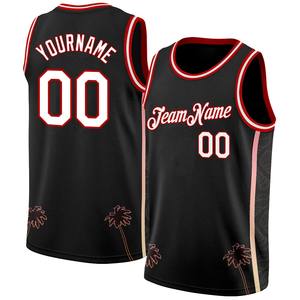 Maillot de basket-ball respirant avec impression de logo personnalisé pour hommes vêtements de sport grande taille sans manches XL Design dépouillé Spandex/Polyester anti-UV - Product Image 1