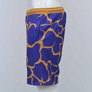 Shorts en coton respirant à cordon de serrage, couleurs unies de qualité supérieure, séchage rapide, impression par sublimation, OEM, vente en gros - Product Image 2