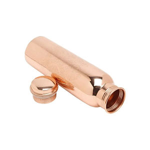 Bouteilles d'eau en cuivre de concepteur simple matériel de cuivre de qualité supérieure accessoires de boisson pour la meilleure vente avantages pour la santé métal - Product Image 3
