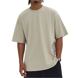 Camisetas de Alta Calidad para Hombre, Estilo Holgado con Hombros Caídos, 230 GSM, 100% Algodón, Estilo Urbano, Tejido Cómodo, Lisas - Product Image 2