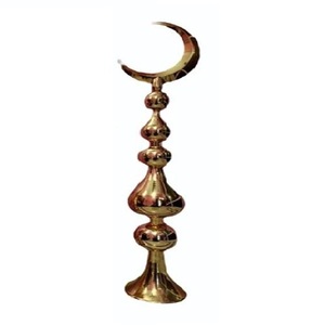 Minarets en laiton faits à la main de haute qualité artisanat arabe de Style religieux avec belle décoration en métal fini polonais - Product Image 6