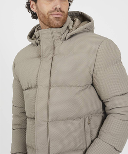 Giacca Invernale Imbottita Personalizzata per Uomo con Tasche Interne ed <span class=keywords><strong>Esterne</strong></span>, Calda Moda Outdoor, Stile Top per Coppie, Cappotto Trapuntato - Product Image 2