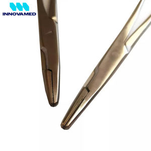 INNOVAMED El mejor soporte de aguja TC de acero de material con tijera Fuente de alimentación manual de 140 mm de longitud Producto más nuevo - Product Image 3