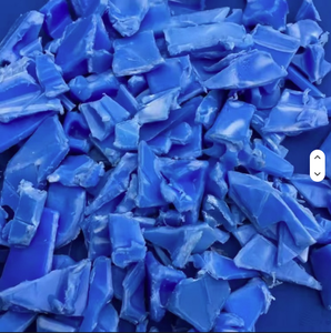 Flocons de plastique recyclé HDPE bleu de qualité export, propres et lavés - Product Image 5