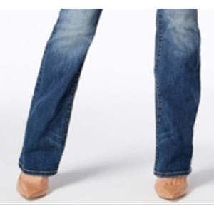 Jeans Bootcut da Donna INC International Concepts, Denim Elasticizzato Semplice Blu, Taglia Petite, Lavabili e Traspiranti - Product Image 3