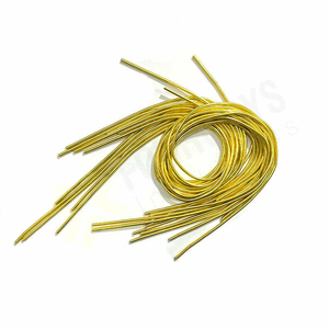Stiff Gijai French Gimp Wire for Embroidery & Jewlery <b>Making</b> 100gm Orange Color - Product Image 3