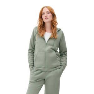 Conjunto Deportivo Personalizado de Felpa 100% Algodón para Invierno, con Cremallera, de Alta Calidad, Unisex, para Mujer - Product Image 2