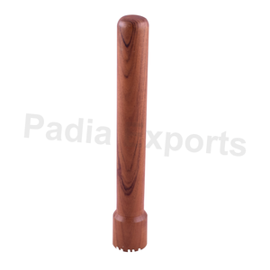 Pilon à cocktail en bois Outil de barre artisanal pour herbes et fruits parfaitement broyés - Product Image 1