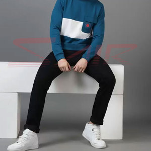 Sudaderas de Cuello Redondo para Hombre de Primera Calidad en Oferta, Nuevo Diseño Personalizado, Estampado Sólido a la Moda, 100% Algodón Felpa, Tallas XS a 6XL - Product Image 4
